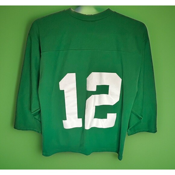 Rapid City RUSH Minor Hockey, Green Special Jersey #12 Polyester Knit Youth S - Picture 2 of 3